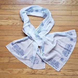 Boho Elephant Scarf